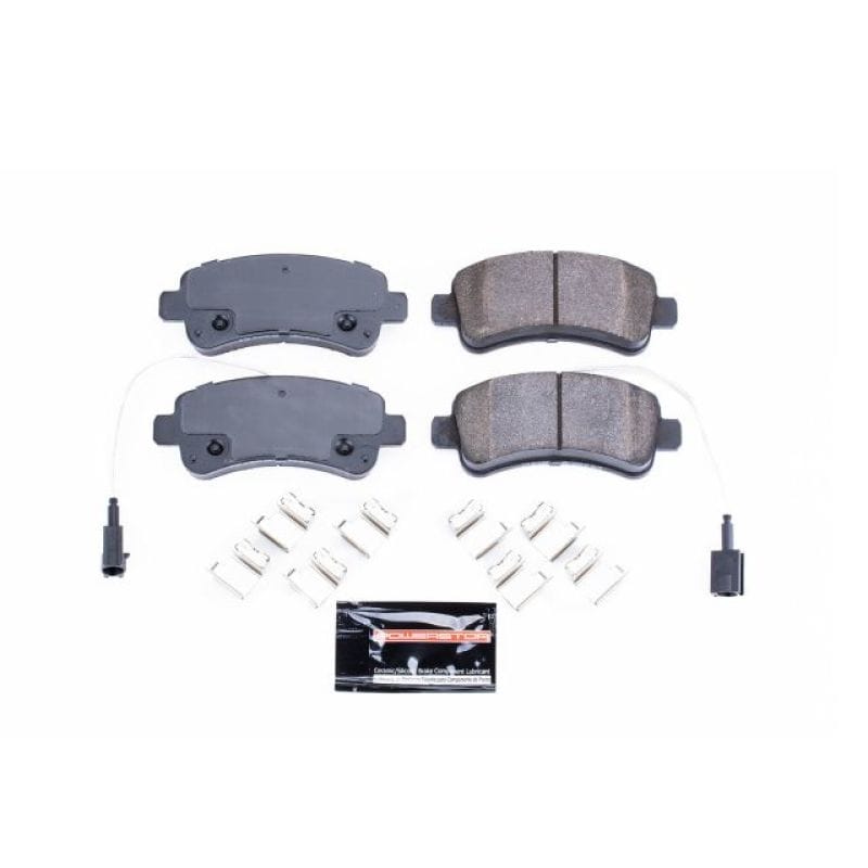 PowerStop — PowerStop - Z23 Daily Driver Carbon-Fiber Ceramic Brake Pads with Hardware Kit