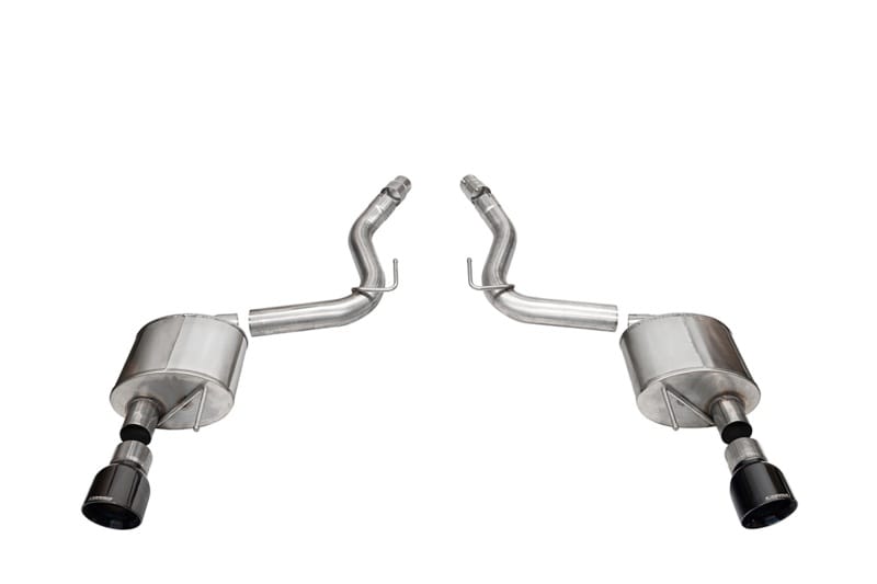 CORSA Performance — Corsa 2024+ Ford Mustang GT Sport Axle-Back Dual Rear Exit with 4.5in Black PVD Pro-Series Tips
Exhaust