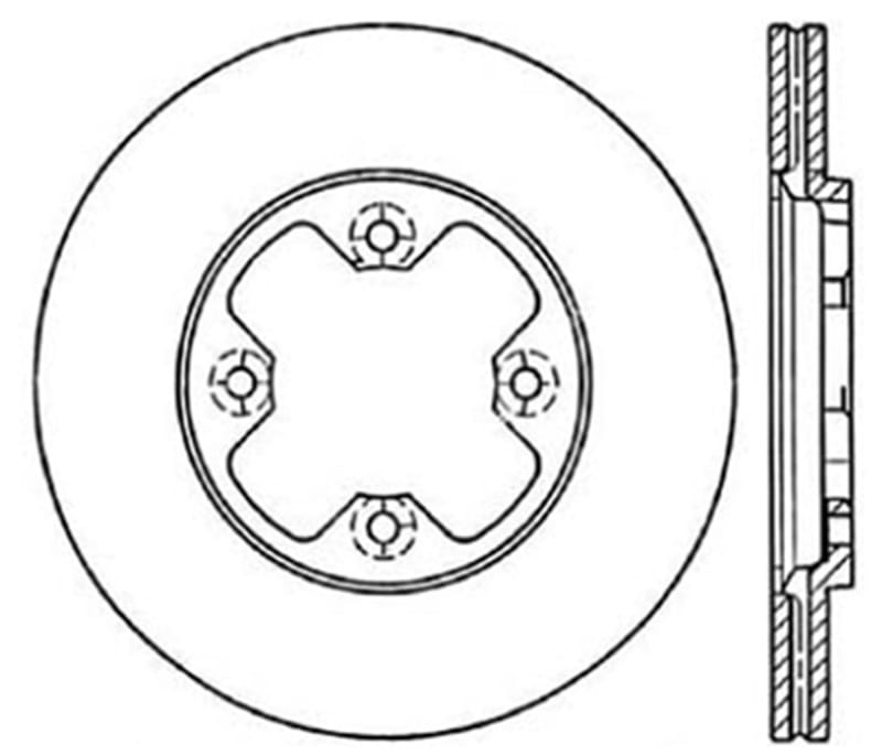 Stoptech — StopTech Sport Drilled & Slotted Brake Rotor; Front Right
StopTech Sport Drilled/Slotted Brake Rotor; Front Right
