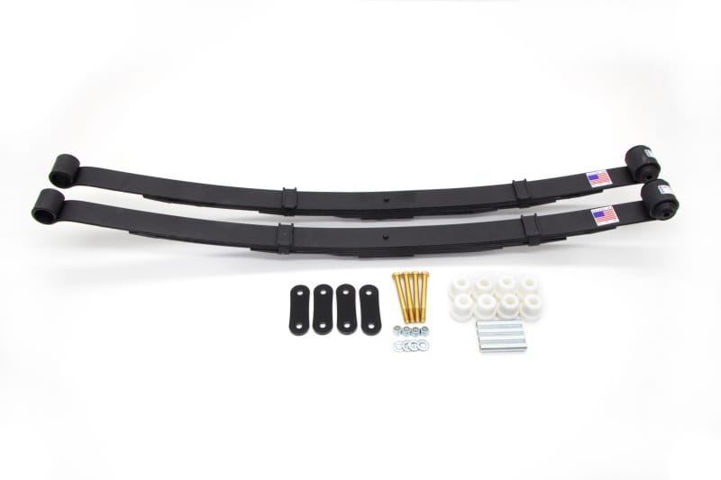 UMI Performance — 262026 - 1970-1981 GM F-Body Rear Leaf Spring Kit, Delrin bushings