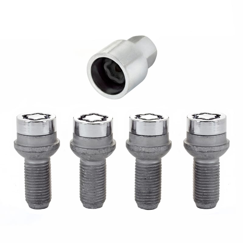 McGard — Radius Seat Style Wheel Lock Bolts-Chrome