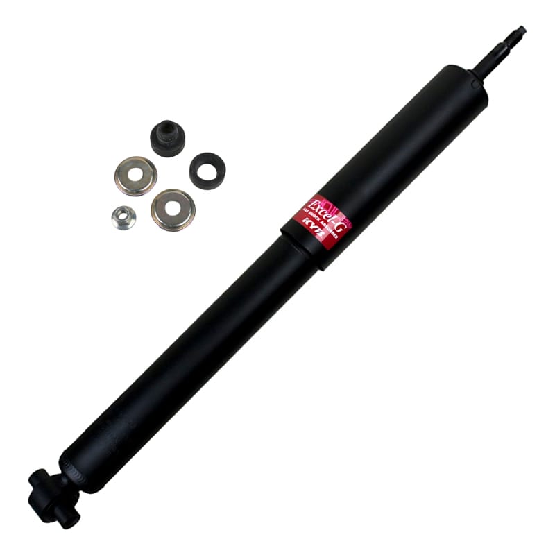 KYB — Ride Comfort may be important, but restoring a vehicles Ride Control, stability, stopping, lane change responsiveness and handling is critical. KYB Excel-G Shocks and Struts are designed for the most important performance purpose: Restoring the vehicles original capabilities. KYB is a world leading supplier of shocks and struts to new vehicle manufacturers and the Excel-G is made on the very same KYB OE assembly lines, uses the same OE quality components and is calibrated to restore original, de
Gas Shock