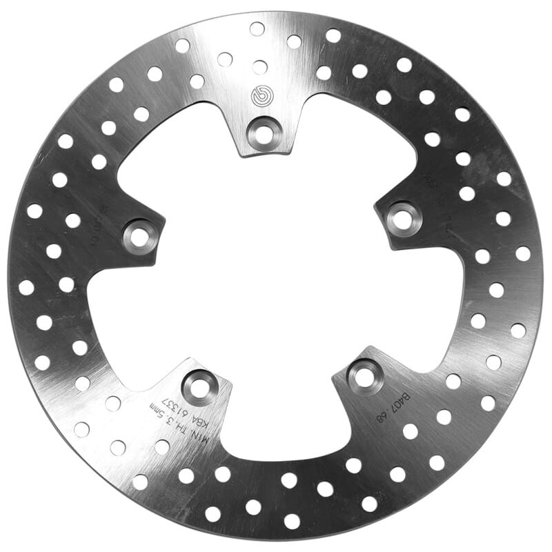 Brembo OE Powersports — Brembo OE 03-07 Ducati 749 Dark 748cc 240x4mm Brake Disc - Rear Fixed