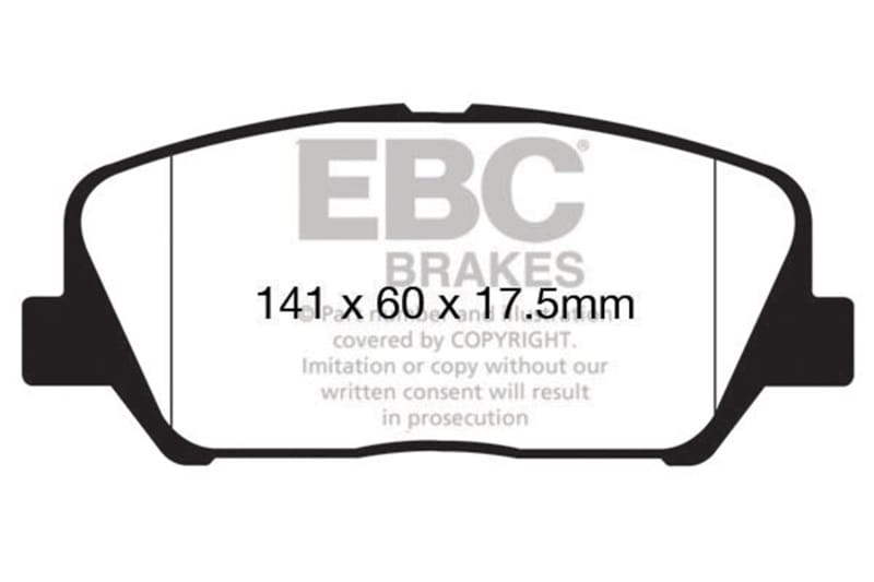 EBC — Redstuff Ceramic Low Dust Brake Pads