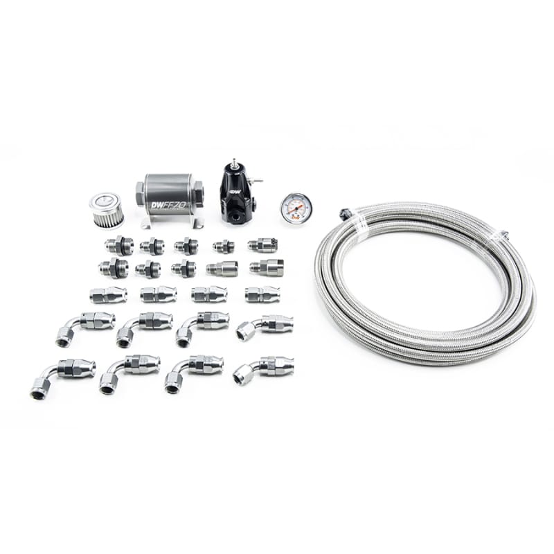 DeatschWerks — DW400 Pump Module Return Plumbing Kit SS CPE for 2001-15 Honda Civic