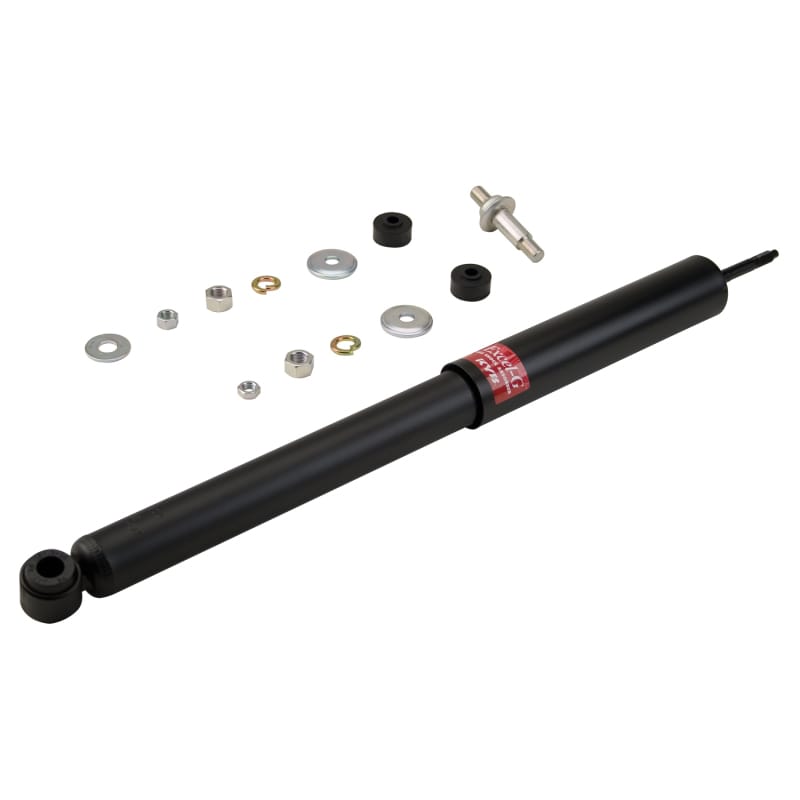 KYB — Ride Comfort may be important, but restoring a vehicles Ride Control, stability, stopping, lane change responsiveness and handling is critical. KYB Excel-G Shocks and Struts are designed for the most important performance purpose: Restoring the vehicles original capabilities. KYB is a world leading supplier of shocks and struts to new vehicle manufacturers and the Excel-G is made on the very same KYB OE assembly lines, uses the same OE quality components and is calibrated to restore original, de
Gas Shock for Cars and Trucks