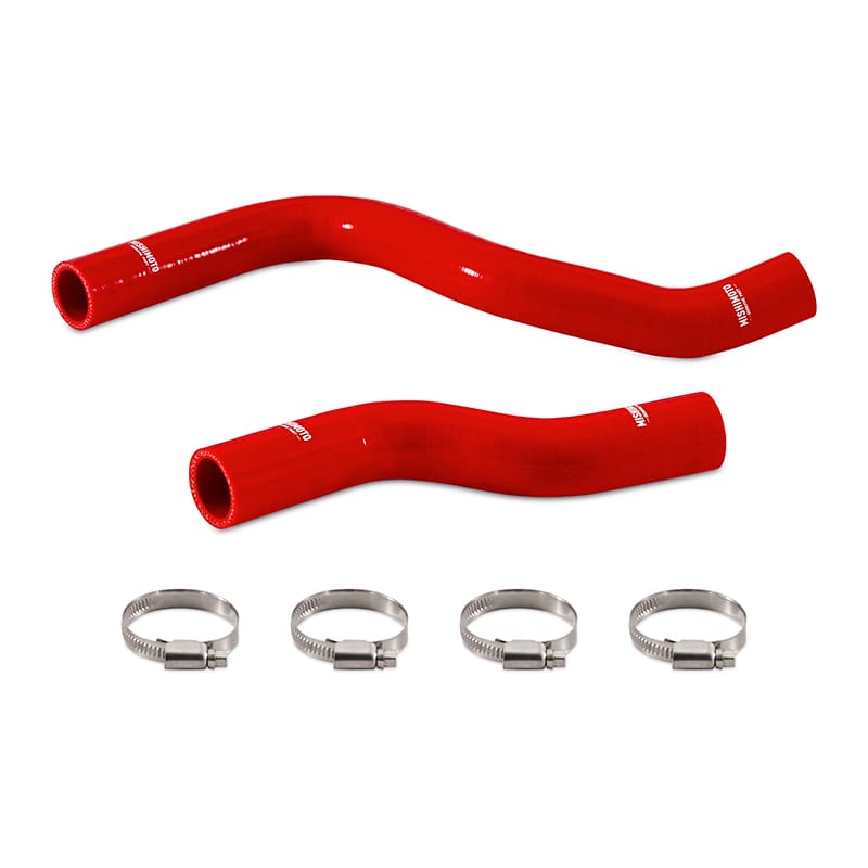 Mishimoto — Silicone Radiator Hose Kit, Red, fits Honda Civic Type R 2017-2021