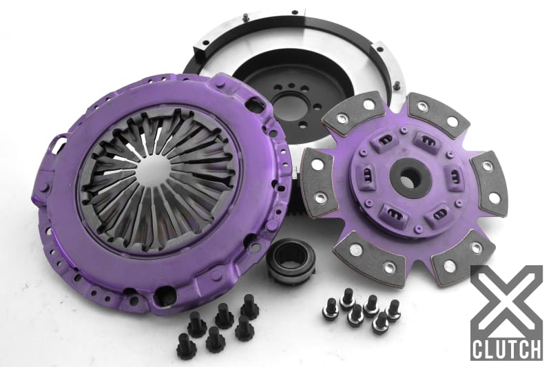 XCLUTCH — Clutch Kit Inc Chromoly Flywheel; Stage 2  Sprung Ceramic Clutch Disc
