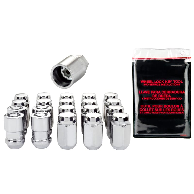 McGard — Cone Seat Exposed Style Wheel Installation Kit-Chrome
