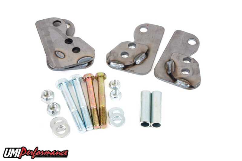 UMI Performance — 3610 - 1978-1996 GM B-Body Lower Control Arm Relocation Brackets