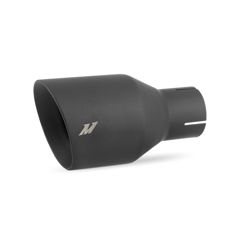 Mishimoto — Exhaust Tip, Black, Double Wall, 2.5in Inlet