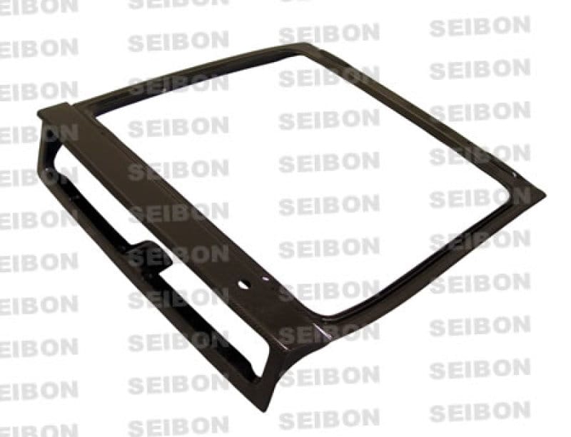 Seibon — Seibon 88-91 Honda CRX OEM Carbon Fiber Trunk/Hatch