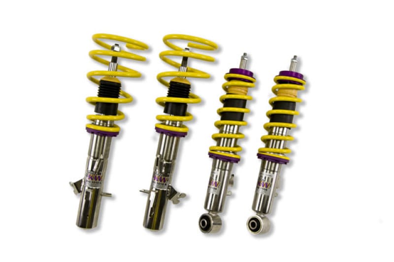 KW — Height adjustable stainless steel coilovers with adjustable rebound damping
KW COILOVER KIT V2 - 15220042