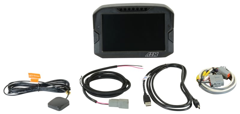 AEM — AEM CD-7 Non Logging GPS Enabled Race Dash Carbon Fiber Digital Display w/o VDM (CAN Input Only)
CD-7G Carbon