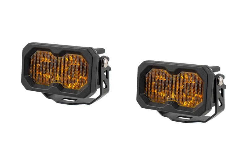 Diode Dynamics — Diode Dynamics C2 2.0 Sport Yellow Combo/Driving Standard ABL (pair)