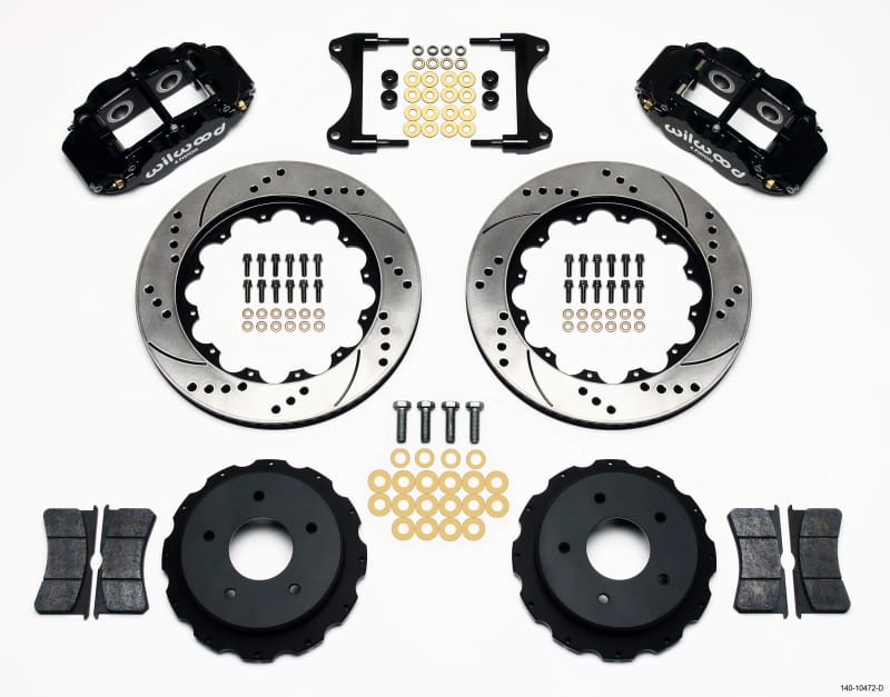Wilwood — KIT,REAR,VETTE,65-82,FNSL4R,14.00 ROTOR DRILLED