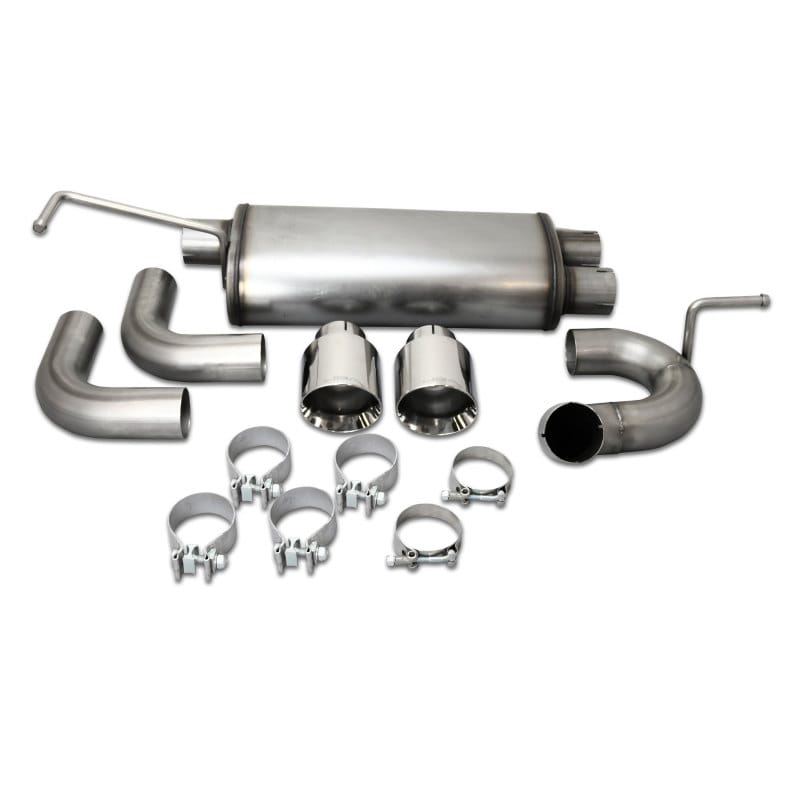 JBA — JBA 07-18 Jeep Wrangler JK 3.8L/3.6L 304SS Dual Rear Exit Axle Back Exhaust
Exhaust System
