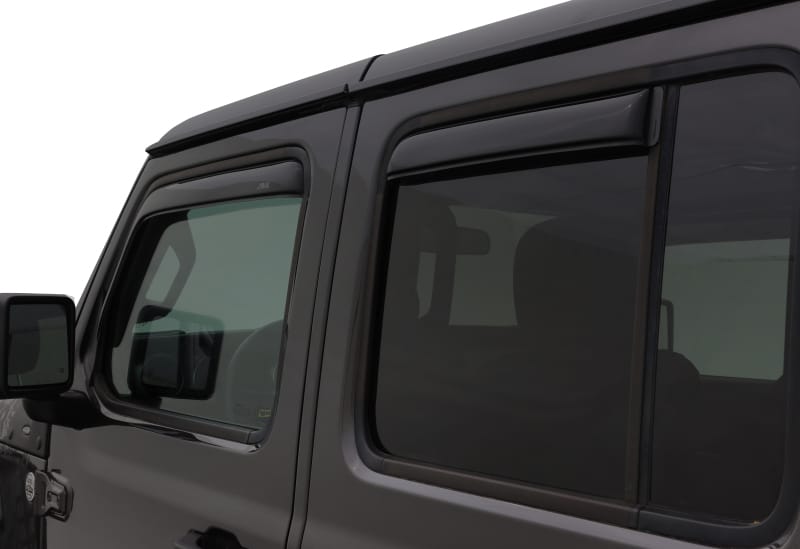 AVS — Ventvisor Deflector; Smoke; In-Channel; 4 pc.
Ventvisor® In-Channel Deflector 4 pc.