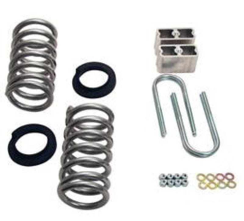 Belltech — Front And Rear Complete Kit W/O Shocks
LOWERING KIT W/O SHOCKS - 614