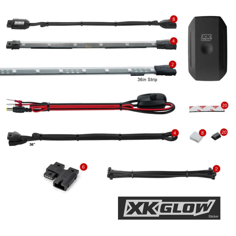 XKGLOW — XK Glow LED Snowmobile Accent Light Kits XKchrome Smartphone App (Standard)