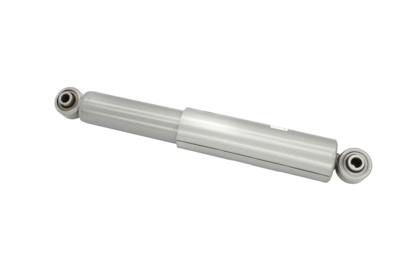 KYB — The KYB Gas-a-just monotube shock absorber has additional performance advantages over the traditional twin-tube design: It can instantly, automatically adjust to your performance needs and never experiences fade due to aeration. The KYB Gas-a-just has two separate working chambers: An air-free hydraulic piston and valve area for responsiveness and control, and a second high-pressure nitrogen gas area with a floating piston that provides a comfortable ride during normal driving and adds instant p
High Pressure Monotube Gas Shock