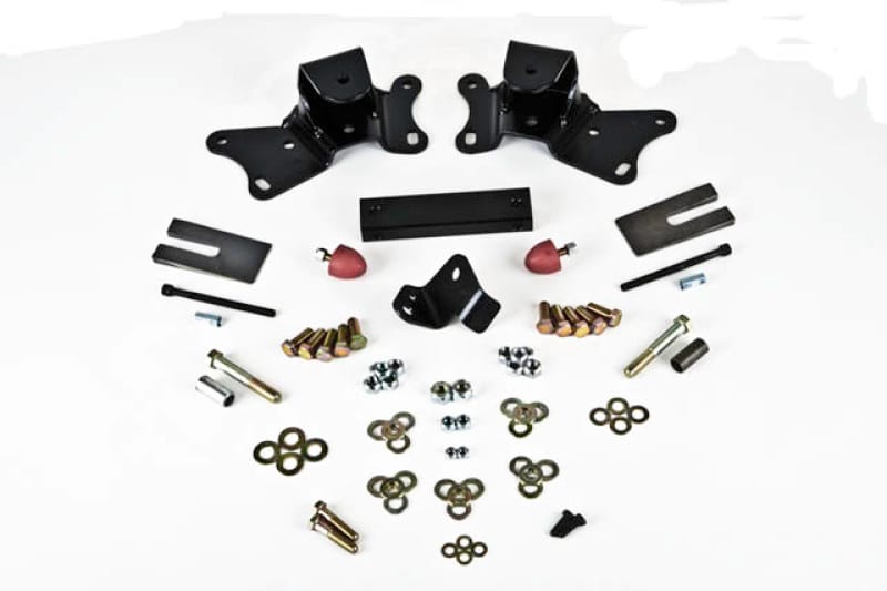 Belltech — HANGER KIT | 2 INCH DROP (FRONT HANGER) - 6902
2" Drop Leaf Spring Hanger Kit (Front Hanger)
