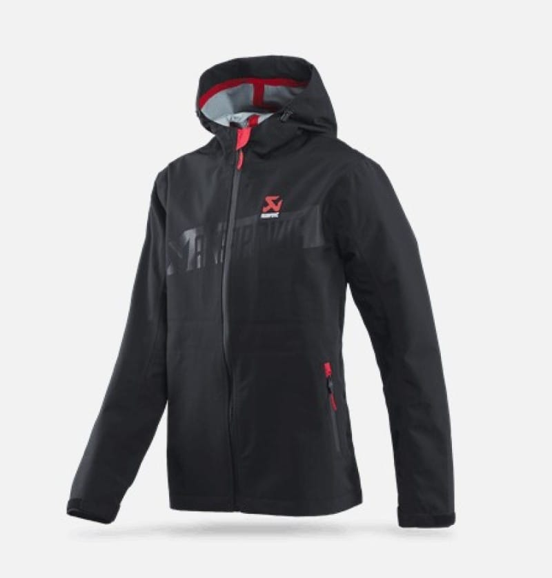 Akrapovic — Akrapovic Womens Corpo Rain Jacket Black - L
Womens Rain Jacket