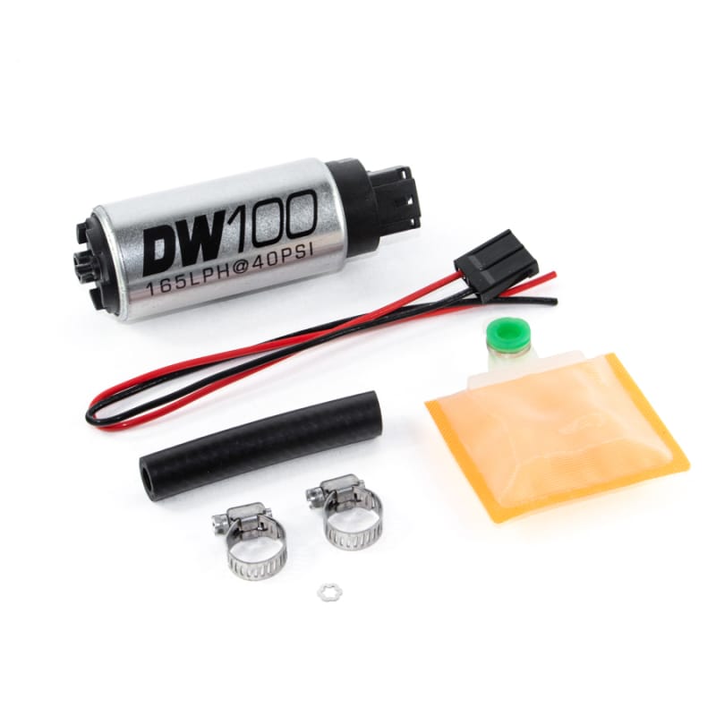 DeatschWerks — 165lph in-tank fuel pump w/ 9-1000 install kit
DW100 Univeral Fuel Pump