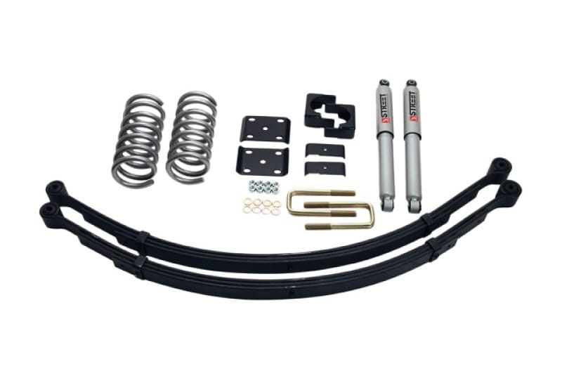 Belltech — Front And Rear Complete Kit W/ Street Performance Shocks
LOWERING KIT W/ STREET PERFORMANCE SHOCKS - 438SP