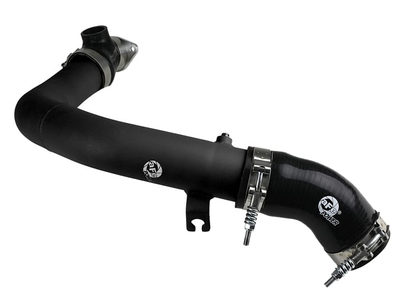 aFe — BladeRunner 2-1/2 IN Aluminum Hot Charge Pipe Black