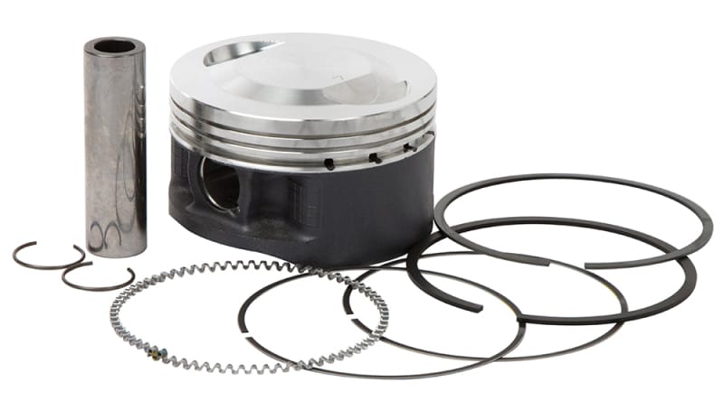 Vertex Pistons — Vertex Piston 04-13 Yamaha YFM 350 Raptor 350cc +1mm Oversize Cast Replica Stroker Piston Kit 381cc
