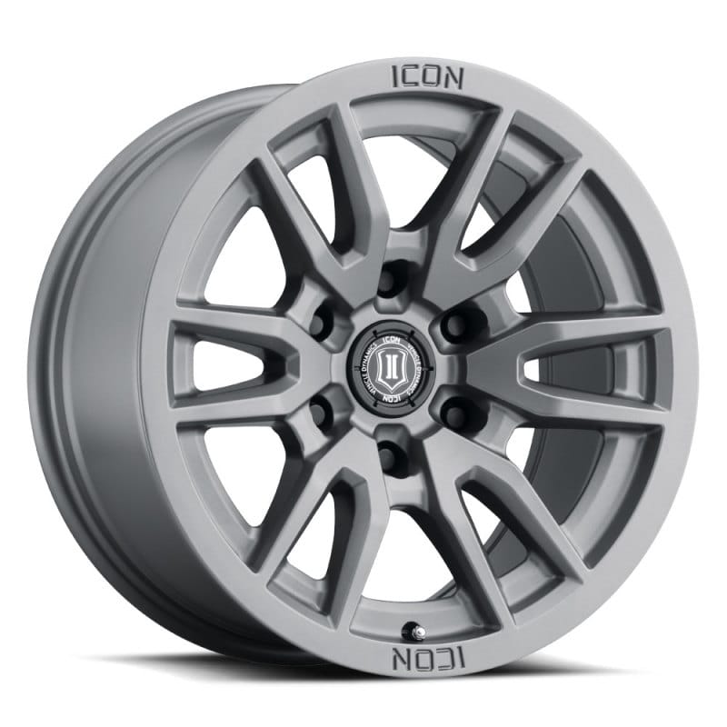 ICON — ICON ALLOYS VECTOR 6 TITANIUM - 17 X 8.5 / 6 X 5.5 / 0 MM / 4.75" BS