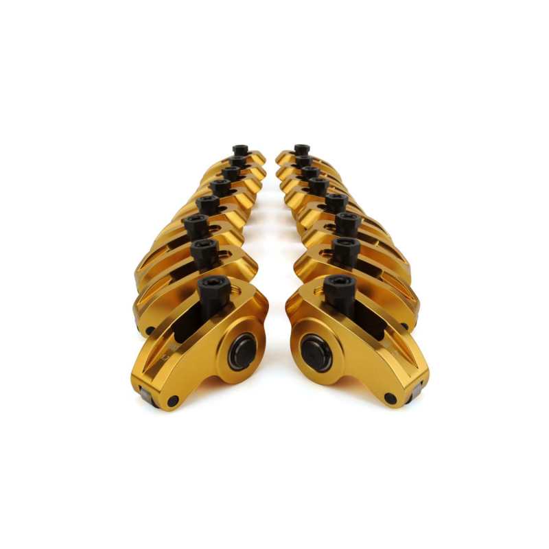 COMP Cams — Ultra-Gold ARC Rocker Set w/ 1.7 Ratio for Chevrolet Big Block w/ 7/16" Stud
Ultra ARC Rocker Set w/ 1.7 Ratio for Chevrolet Big Block w/ 7/16" Stud