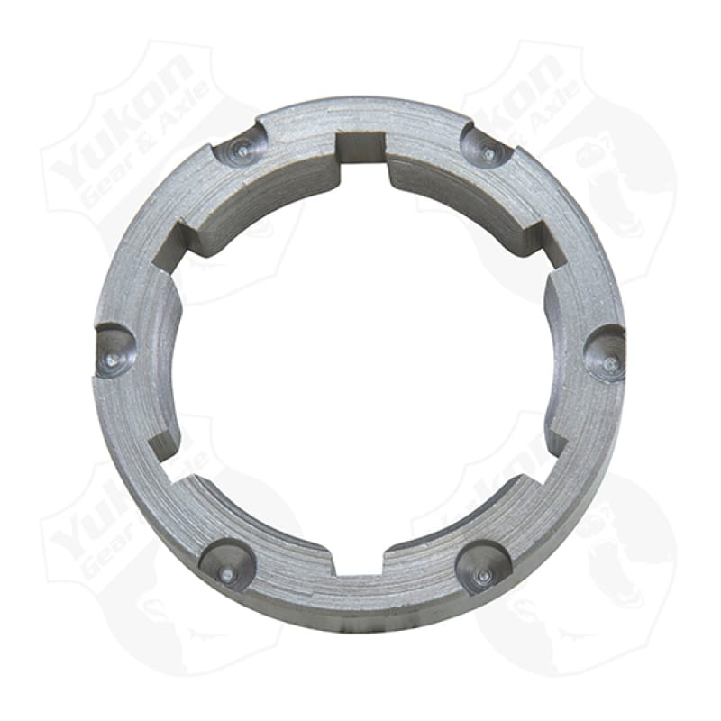 Yukon Gear & Axle — Spindle nut for GM 10.5in. 14 bolt truck; 1.935in. I.D.; 6 holes
Spindle nut for GM 10.5" 14 bolt truck, 1.935" I.D., 6 holes