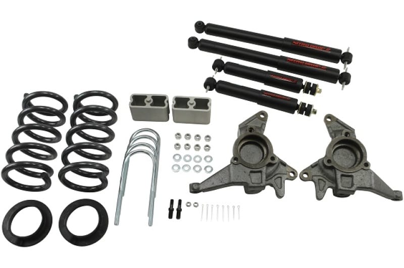Belltech — Front And Rear Complete Kit W/ Nitro Drop 2 Shocks
LOWERING KIT W/ NITRO DROP 2 SHOCKS - 626ND