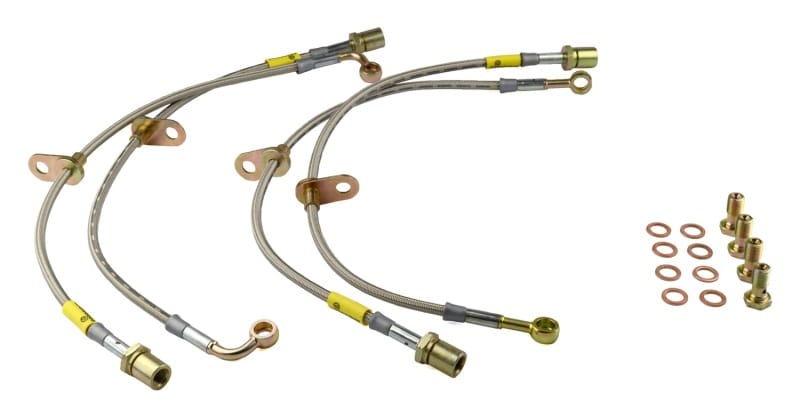 Goodridge — G-STOP SS Braided Brake Line Kit
