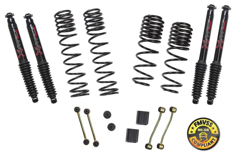 Skyjacker — Jeep Wrangler JL 2-Door 4WD 2-2.5 in. Dual Rate-Long Travel Lift Kit System with