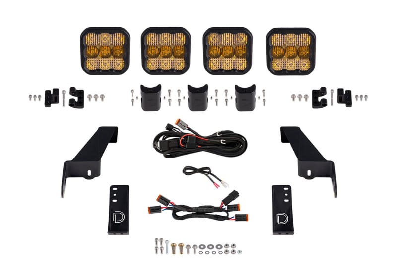 Diode Dynamics — Pod light featuring advanced TIR optics for high efficiency and focus.
