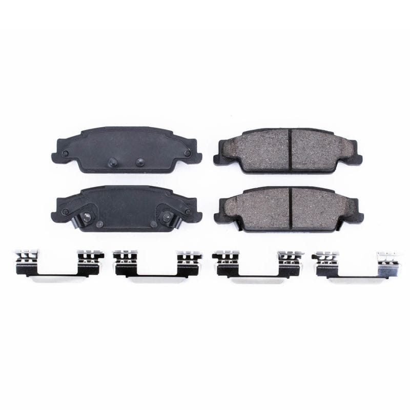 PowerStop — PowerStop - Z17 Low-Dust Ceramic Brake Pads with Hardware