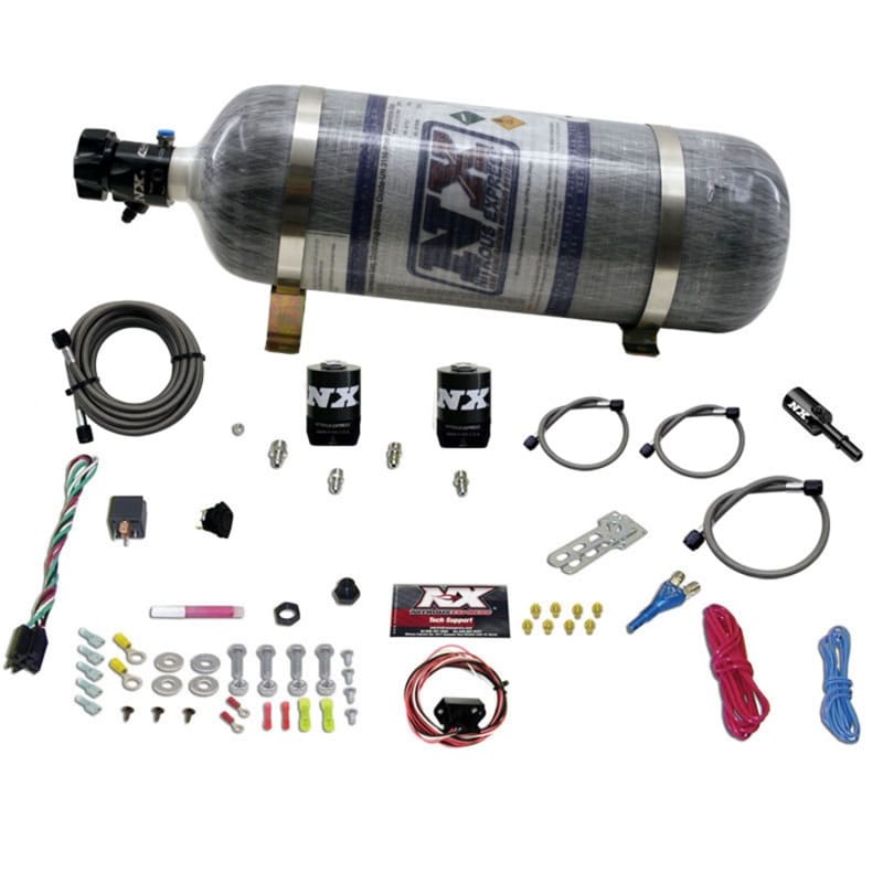 Nitrous Express — HEMI & SRT8 SINGLE NOZZLE FLY-BY-WIRE SYS (35-150HP) W/ COMPOSITE BOTTLE
Nitrous Oxide Injection System Kit
