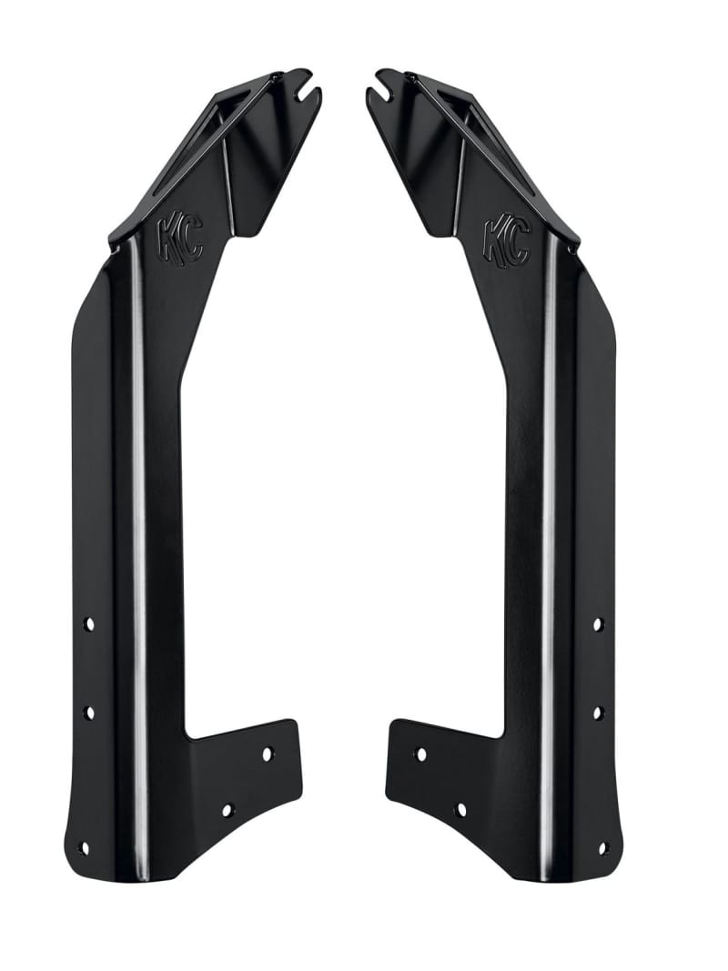 KC HiLiTES — KC Bracket Mount Xross 50in Overhead 2007-2018 Jeep Wrangler JK
Jeep JK; Overhead Xross Bar Kit