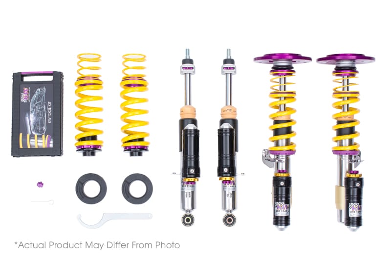KW — Adjustable Coilovers, Aluminum Top Mounts, Rebound and Low & High Compression
KW V4 CLUBSPORT KIT - 39771294
