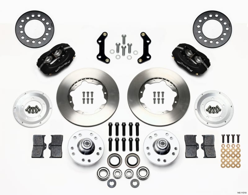 Wilwood — KIT,FRONT,MAGNUM FORCE,DROP SPINDLE,FDLI 11.00,BLACK POWDER COAT