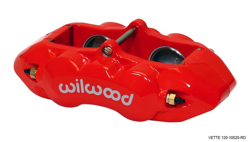 Wilwood — CALIPER,D8-4,FRONT,1.88,1.25 ROTOR,RED RED