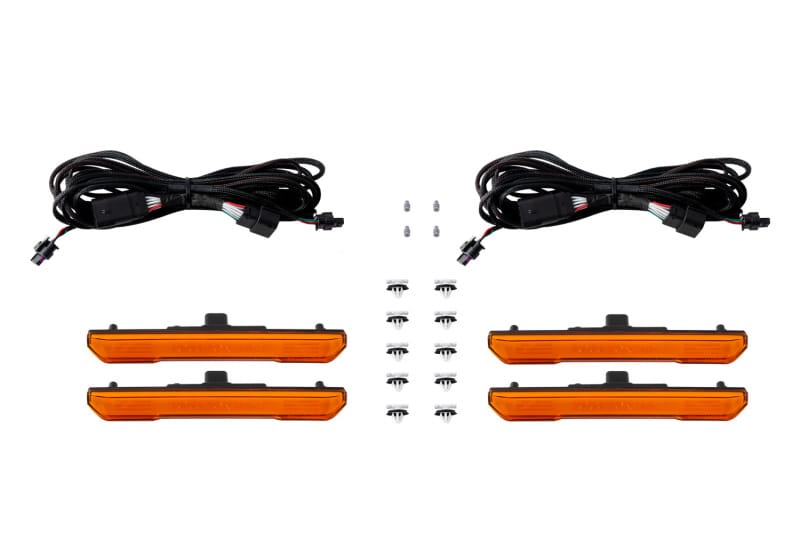 Diode Dynamics — Diode Dynamics 2024 GMC Sierra/Canyon LED Sequential Sidemarkers - Amber