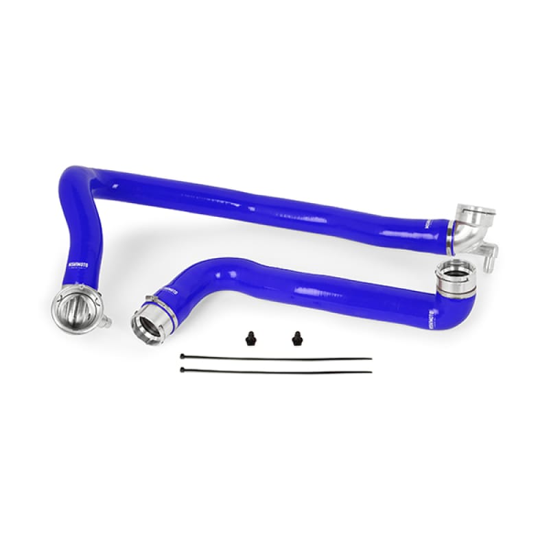 Mishimoto — Silicone Coolant Hose Kit, Blue, fits Ford 6.7L Powerstroke 2011-2016