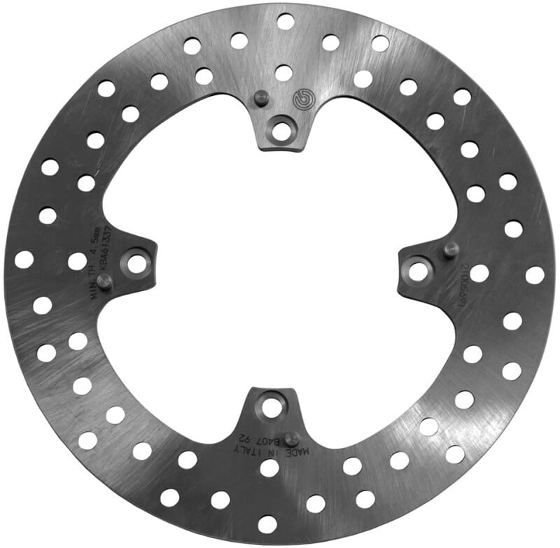 Brembo OE Powersports — Brembo OE 13-15 Ducati Hyperstrada 821CC/13-15 Hypermotard 821CC 245x5mm Brake Disc - Rear Fixed