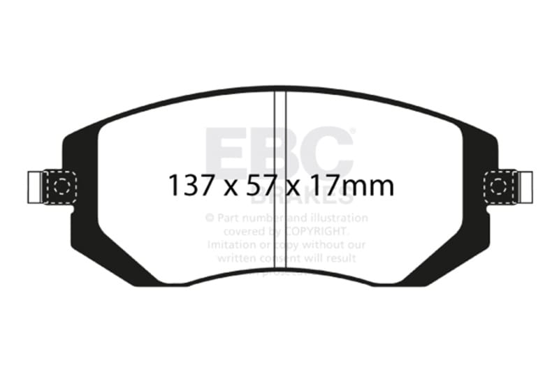 EBC — Ultimax OEM Replacement Brake Pads