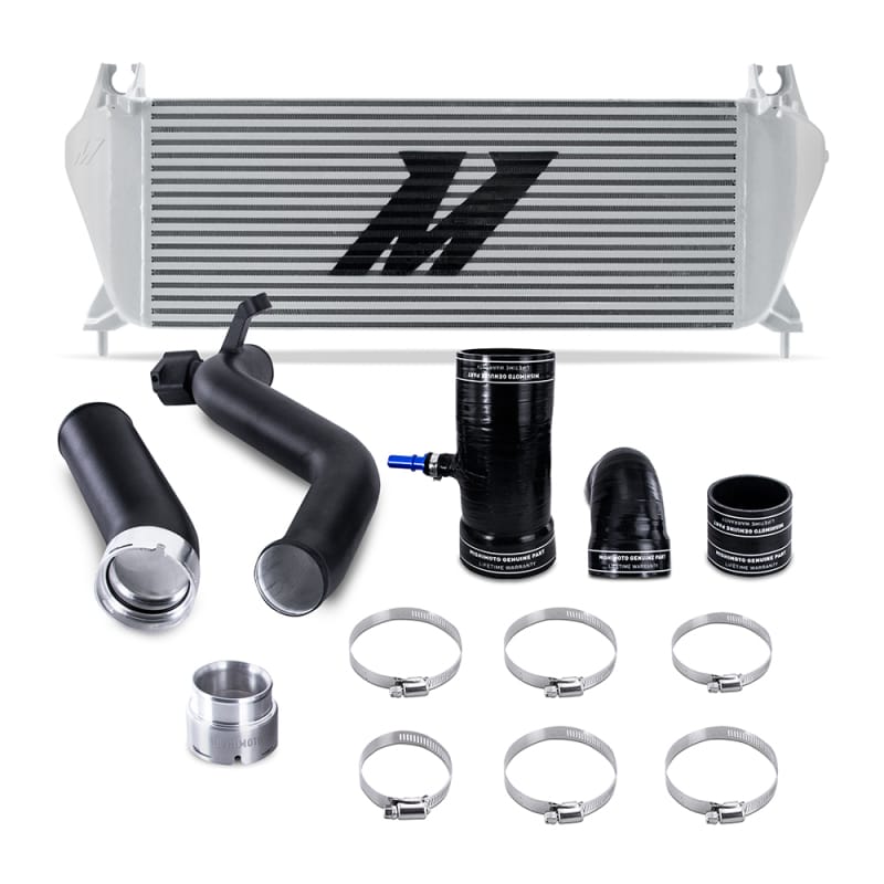 Mishimoto — Mishimoto 19+ Ford Ranger 2.3L EcoBoost Intercooler Kit - Silver + MWBK Pipes