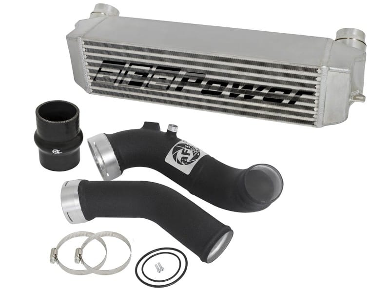 aFe — BladeRunner GT Series Intercooler Kit w/ Tubes Black